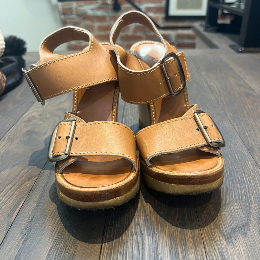 Chloe Wedge Heels - Vintage (Size 36)